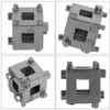 Disc Brake Piston Spreader Remover Tool 3/8-Inch Brake Piston Cube,