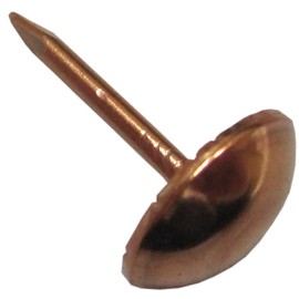 BEAVER 4F076 Pure Copper Drum Tacks 0.7 inches (19 mm)