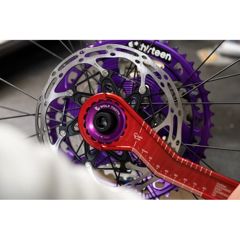 Wolf Tooth Centerlock Rotor Lockring Purple