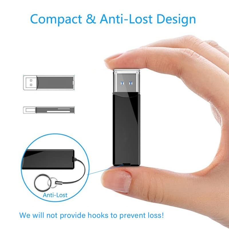 AIMALL 2 in 1 USB 3.0 Card Memory Reader High