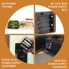 ZDRU 4 AA Battery Holder with Leads, 6V (4x1.5V) Thicken