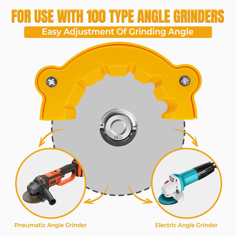 2025 New Drill Bit Sharpener Kit for All Bits,with 5/8"-11