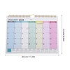 NUOBESTY Monthly Wall Calendar 2025.7-2026.12 Planner Calendar with Multi Country