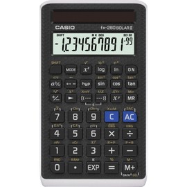 Casio fx-260 Solar II Scientific Calculator | 10-Digit Display | Fraction & Trig Functions | Ideal for Middle School, High School Math, Algebra, Trigonometry | Solar Powered