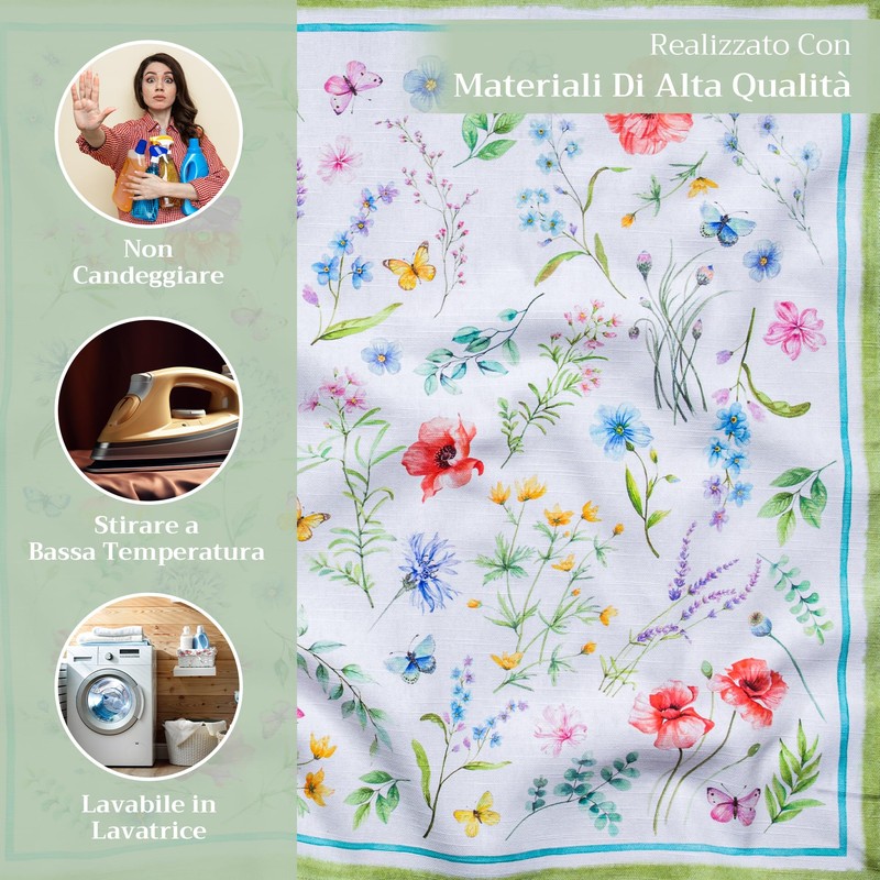 Maison d' Hermine Cloth Napkins 45cm x 45cm100% Cotton Decorative