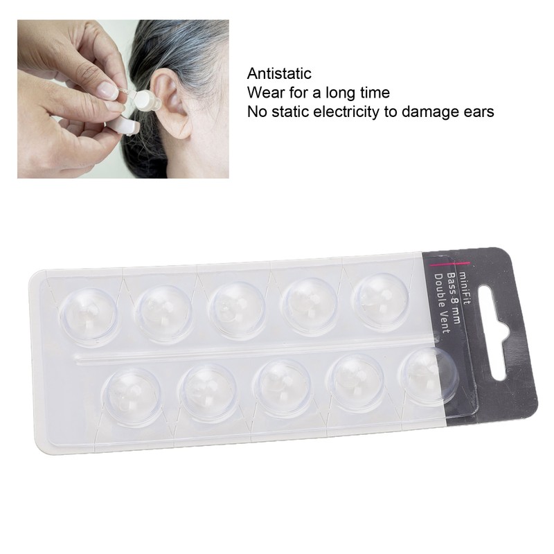 10pcs Double Vent Bass Dome Accessory Single Layer Double Vent