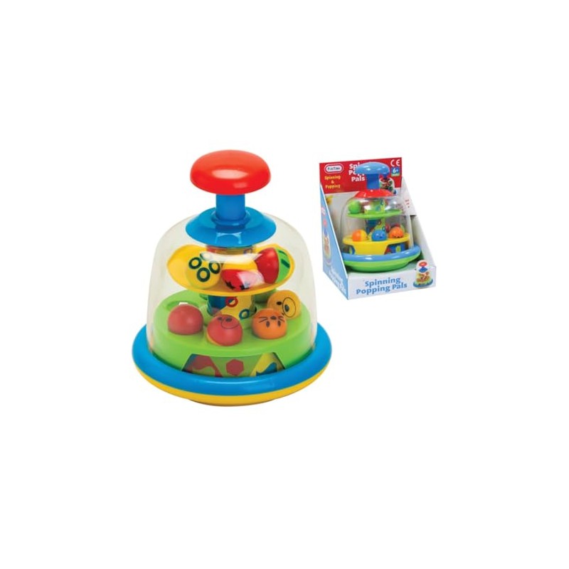 Spinning Popping Pals Spinner Baby Toy - Suitable From 6