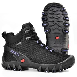 XPETI Women’s Terra Mid hiking boots (Black)