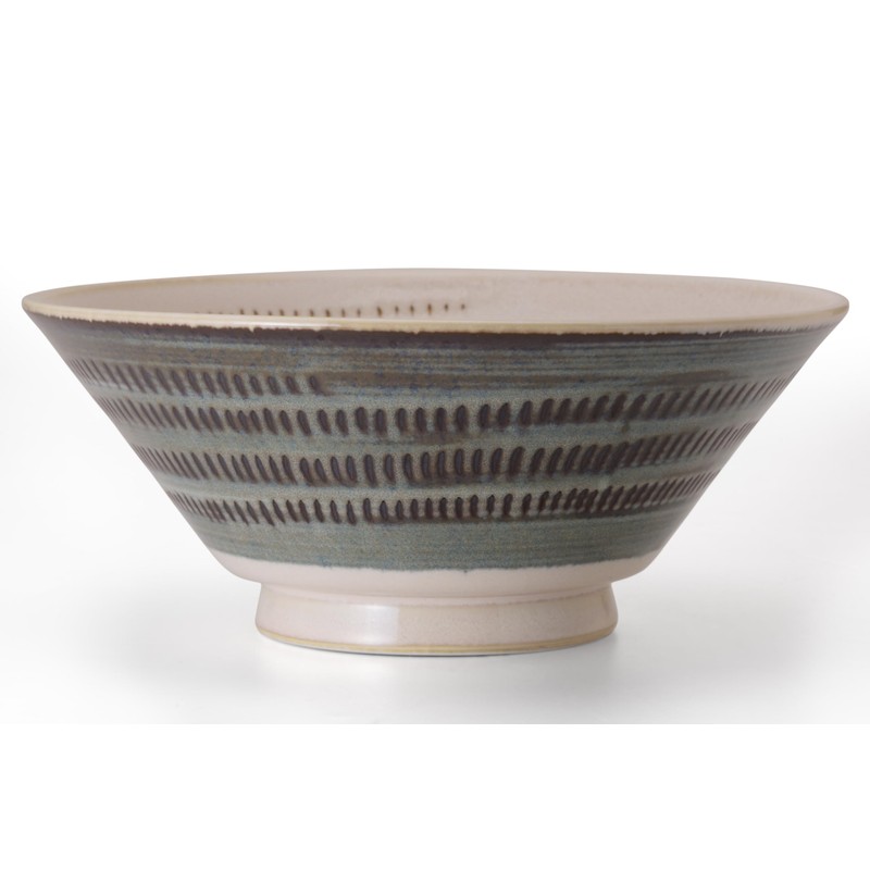 Marusankondo Donburi Bowl Ramen Bowl Ramen Bowl Set, Stylish, Mino