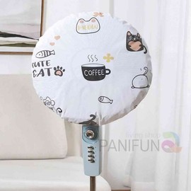 Funny fan cover fan waterproof cover fan cover Fan storage 2-Fan cover-Leaves 4ea