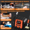 TOOLOUR 2-IN-1 851D Soldering Iron Hot Air Rework Station, 302°F-932°F