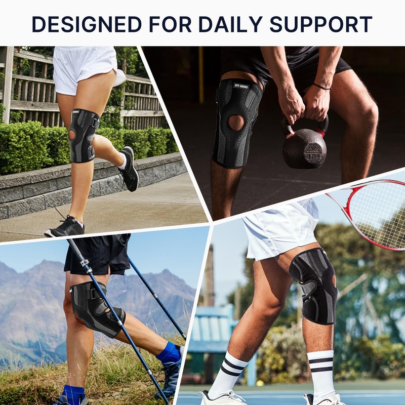 Fit Geno Knee Brace for Meniscus Tear: Adjustable Knee Support
