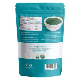 ESPIRULINA ORGANICA EN POLVO 100 GRAMOS