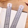 ZONADAH 5 Pcs Stainless Steel Measuring Tool 30cm Metric Metal
