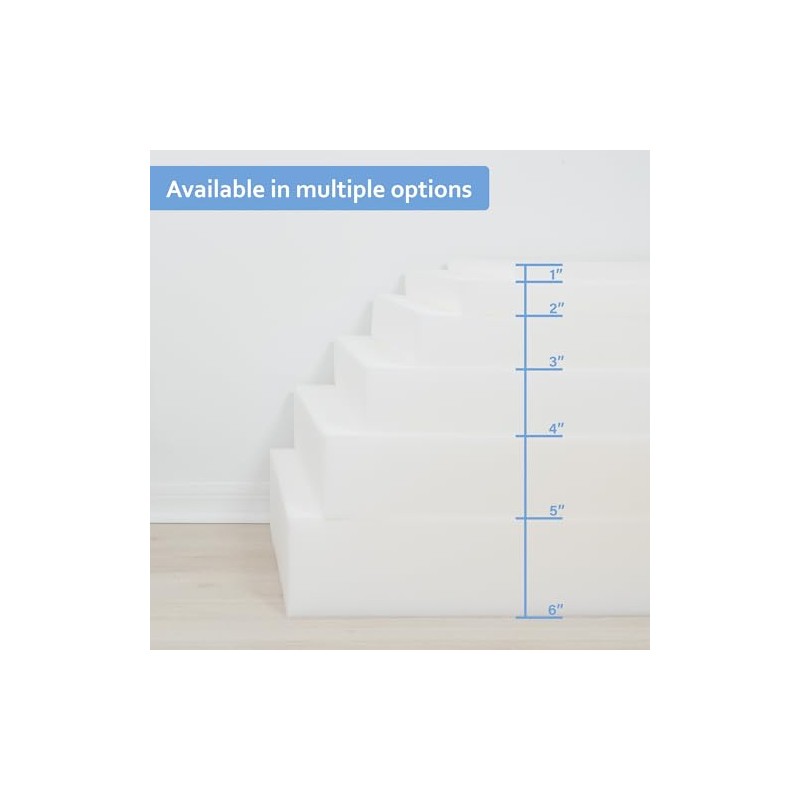 GoTo Foam 6" Height x 24" Width x 72" Length