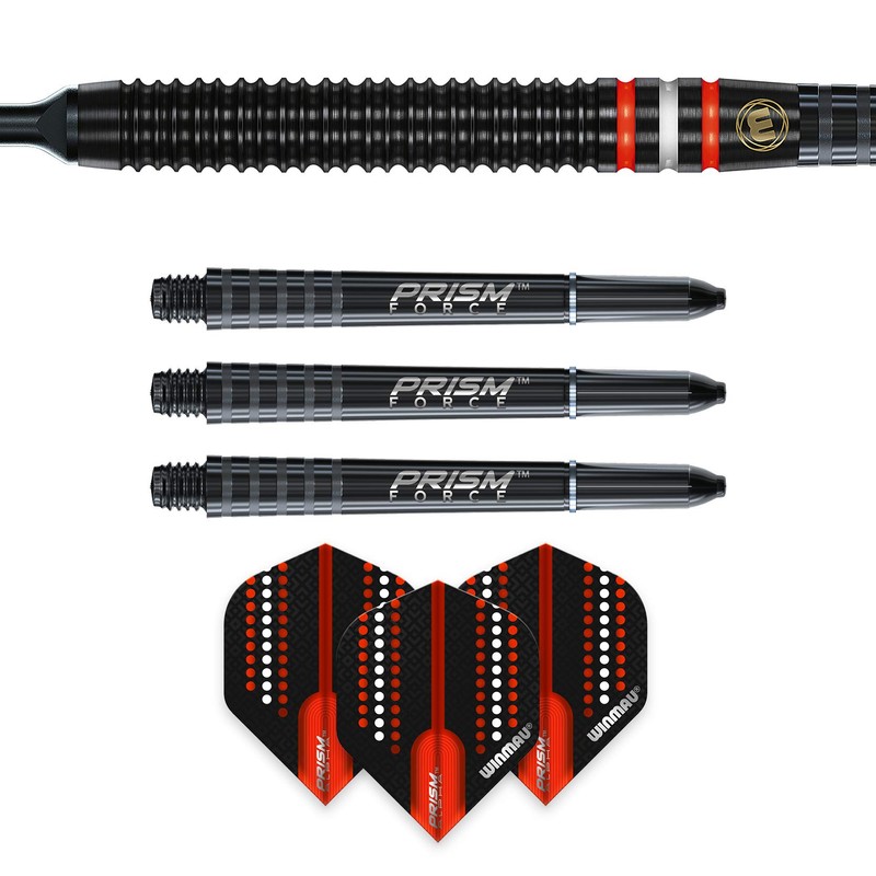WINMAU Pro-Line Tungsten Softip Dart Set 20 gram with Prism