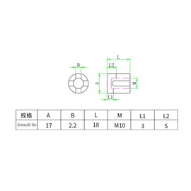 10 Packs Wire Rope Cross Cable Clamps, 0.1in Wire Rope Clips Fitting, Cross Cable Clamps Stainless Steel Wire Rope Trellis Cross Clip for Cable Railings
