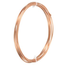 DMiotech 0.8mm x 1.8mm Long 2.0 M Refrigerator Copper Pipe Flexible Tubing for Compression, Air Conditioner Air Assist