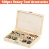 Rotary Tool Accessory Set, 100 Pieces Rotary Tool Bit Kit,