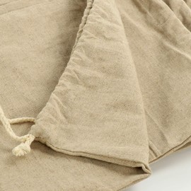 grandtobuy 5 Pack Large Size Homemade Bread Bags Linen Bag Reusable Food Storage Housewarming Wedding Gift Storage 11.8" x 15.7 "