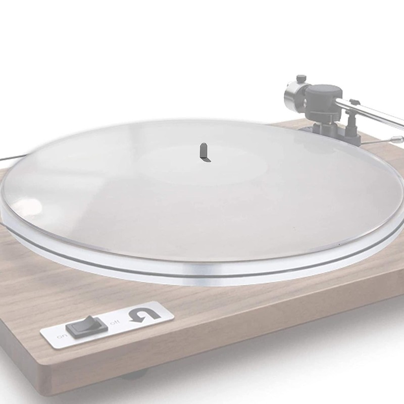 Turntable Mat Acrylic Anti Static Noise Reduction Turntable Slipmat for