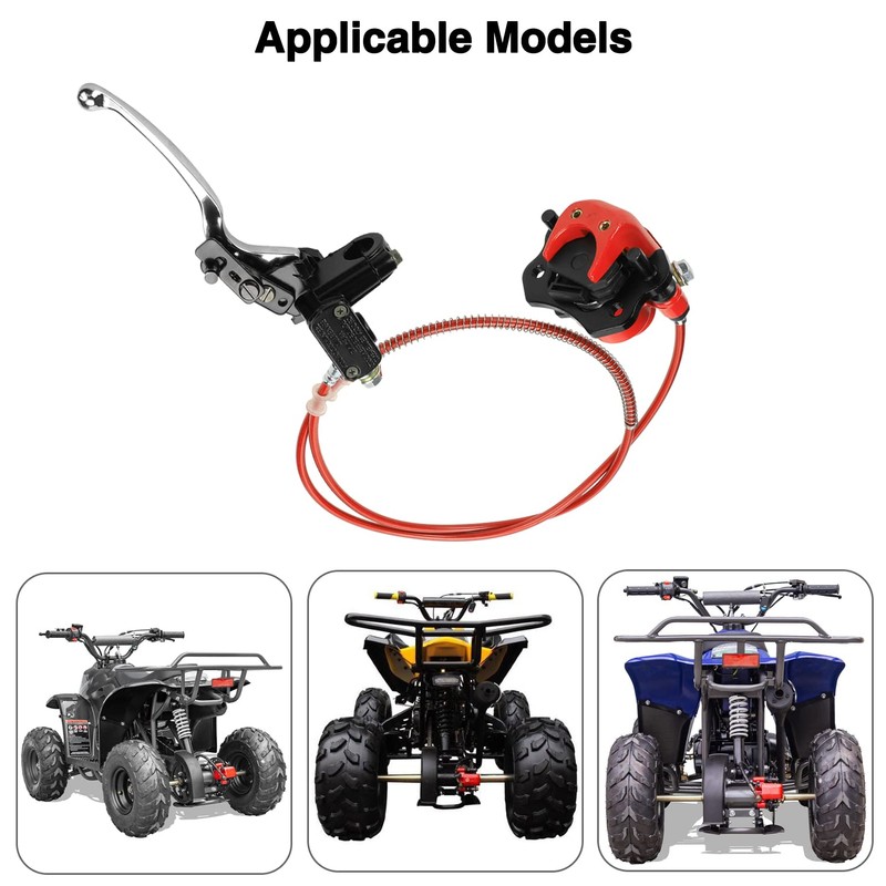 FVRITO Rear Hydraulic Disc Brake System Hand Brake Master Cylinder