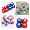 ibasenice 24pcs Bowling Ball Games Slider Beads Table Top Puck