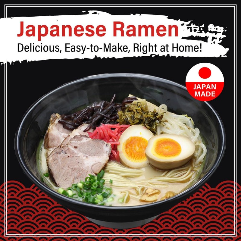 IGARASHI VEGAN RAMEN Hakata Tonkotsu Flavor Pack of 3