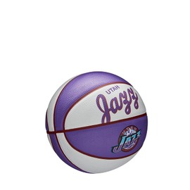 Wilson Team Retro Utah Jazz Outdoor Rubber Mini Basketball Size: MINI