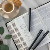 DIVERSEBEE Black Gel Ink Pens, 0.5 mm Gel Pens Fine