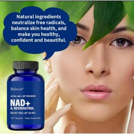 Nad  Resveratrol Regenerador Celular Piel Mas Joven Capsula Sin Sabor                                                                                 