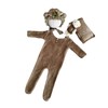 Petyoung Newborn Photography Props - Jumpsuit Hat Pillow Bear Toy