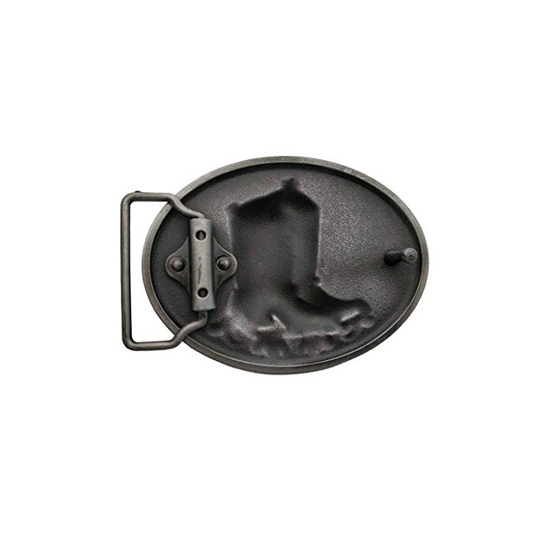Cowboy Spur Boots Western Rodeo Belt Buckle