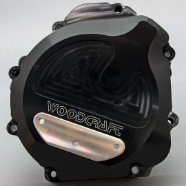 Woodcraft SUZUKI 2003-04 GSXR 1000 WOODCRAFT LEFT SIDE ENGINE STATOR COVER - GOLD PLATE