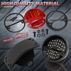 Amazicha LED License Plate Brake Light Tail Light with 1