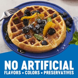 Krusteaz Light & Crispy Belgian Waffle Mix - No Artificial Flavors, Colors, or Preservatives (28 Ounce (Pack of 4))