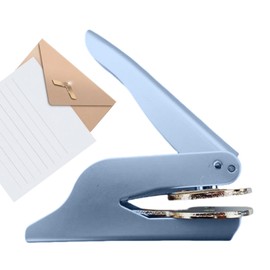 Book Press Embosser | Hand-Held Embossing Stamp,Elegant Wedding Invitation Embossed Machine for Envelopes Paper Crafts Women Teacher