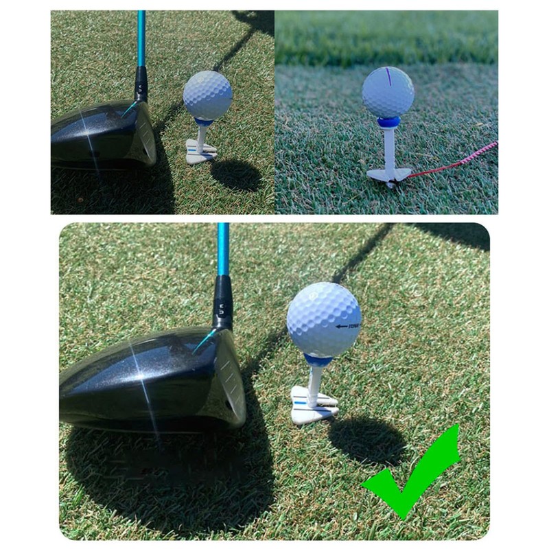 Golf Driver Tees | Adjustable Golf Ball Tee - Height