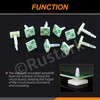Rustark 125Pcs 5 Sizes 0.19" 0.31" 0.43" 0.56" 0.62" Supporting