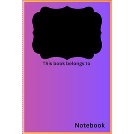 Notebook: Great Chalkboard Label design Notebook,120 Pages, Perfect for all Students and Teachers
