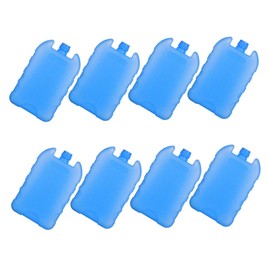 KOMBIUDA Ice Packs Cooler 8pcs Reusable Ice Packs Thin for Air Conditioning Lunch Box Picnic