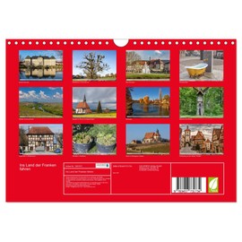 Drive Ins Land der Franken (Wall Calendar 2026 DIN A4 Landscape), CALVENDO Monthly Calendar