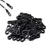 ArrErr 100 Pack Sun Hats Strap Clips Replacement Mask Lanyard