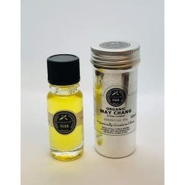 Organic May Chang Essential Oil (Litsea cubeba) (10ml) by NHR Organic Oils