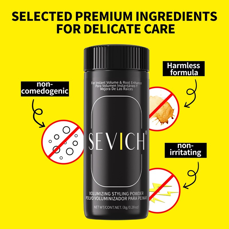 Sevich Hair Styling Powder For Men & Women,Texture Powder Natural