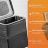 Cozioz Car Trash Can with Lid & Storage Pockets –100%
