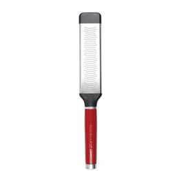 KitchenAid Core Fine Etched Grater, Empire Red, 12.4 inch, Rust-Resistant Stainless Steel, KAG321OHERE, DX261