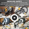 151962-01 Outer Blade Clamp Washer Compatible with DeWalt Miter Saws