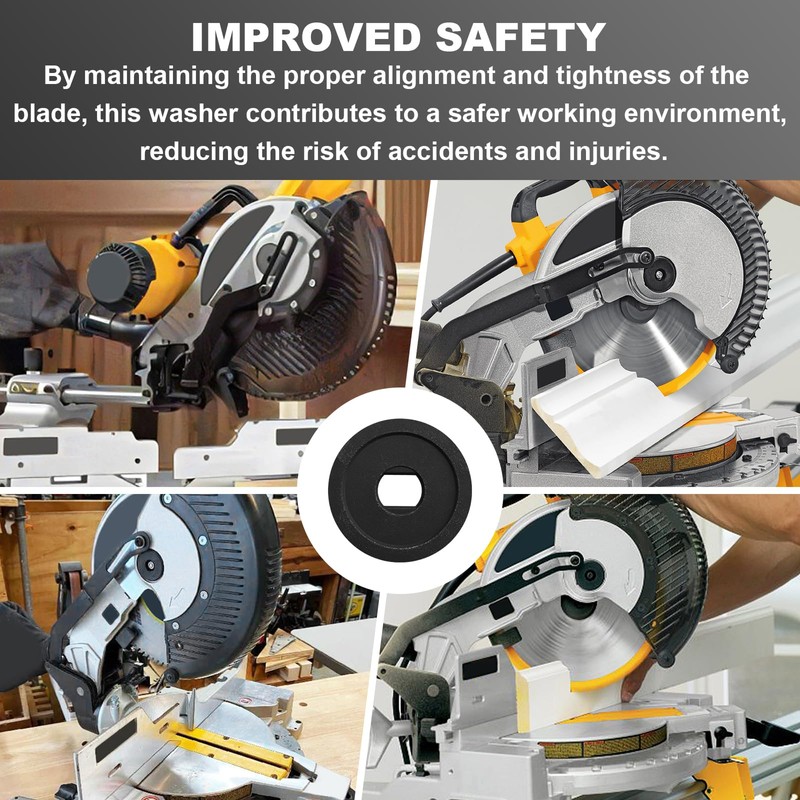 151962-01 Outer Blade Clamp Washer Compatible with DeWalt Miter Saws