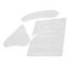 18pcs Reusable Wrinkle Pad Silicone Soft Portable Forehead Face Neck